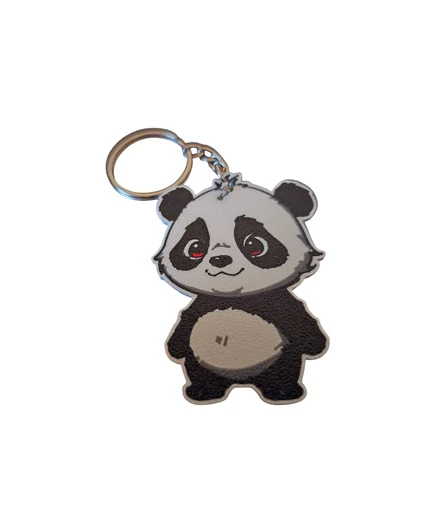 Panda kulcstartó